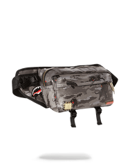BLACK PANTHERA CAMO CROSSBODY