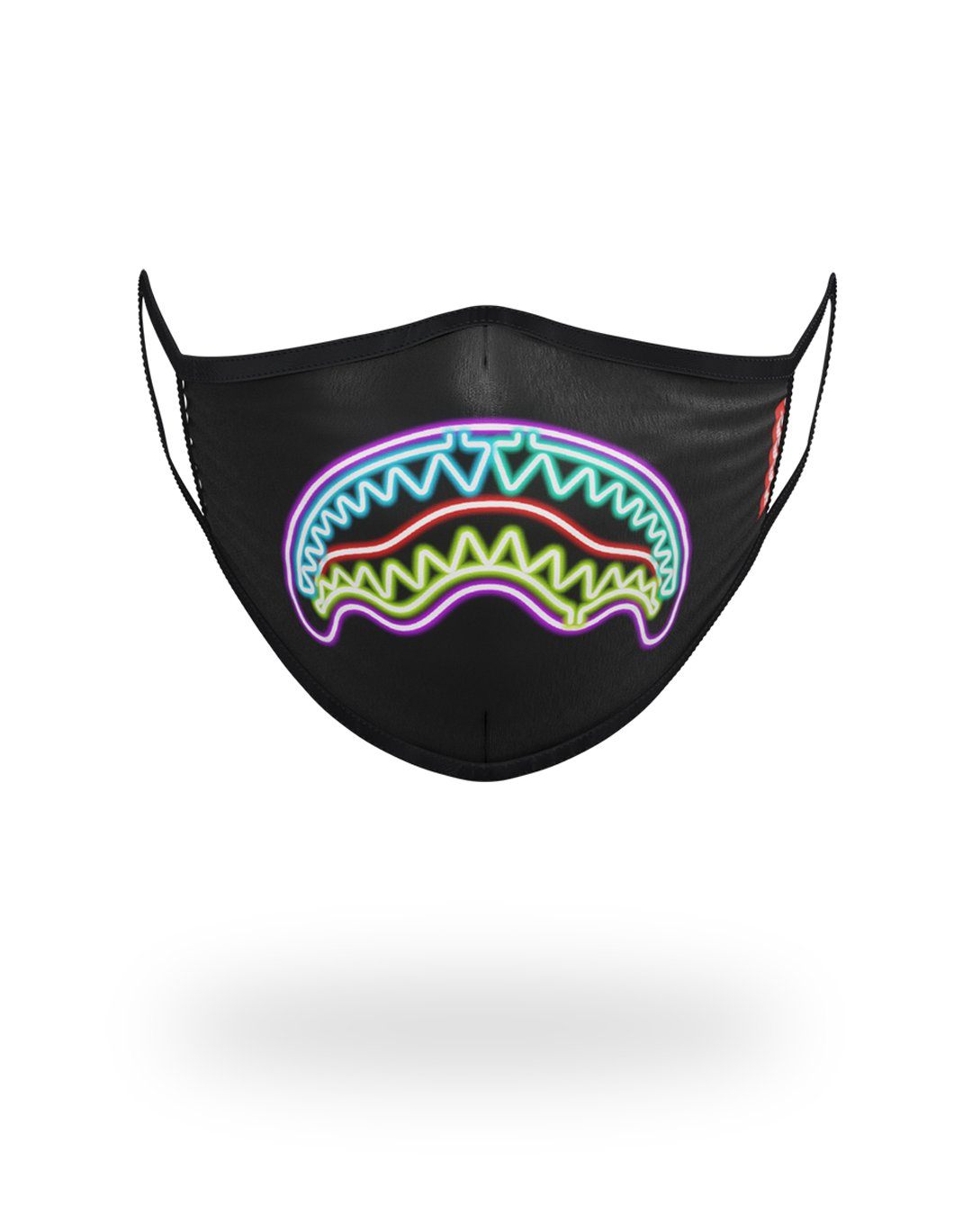 NEON SHARK FORM-FITTING MASK