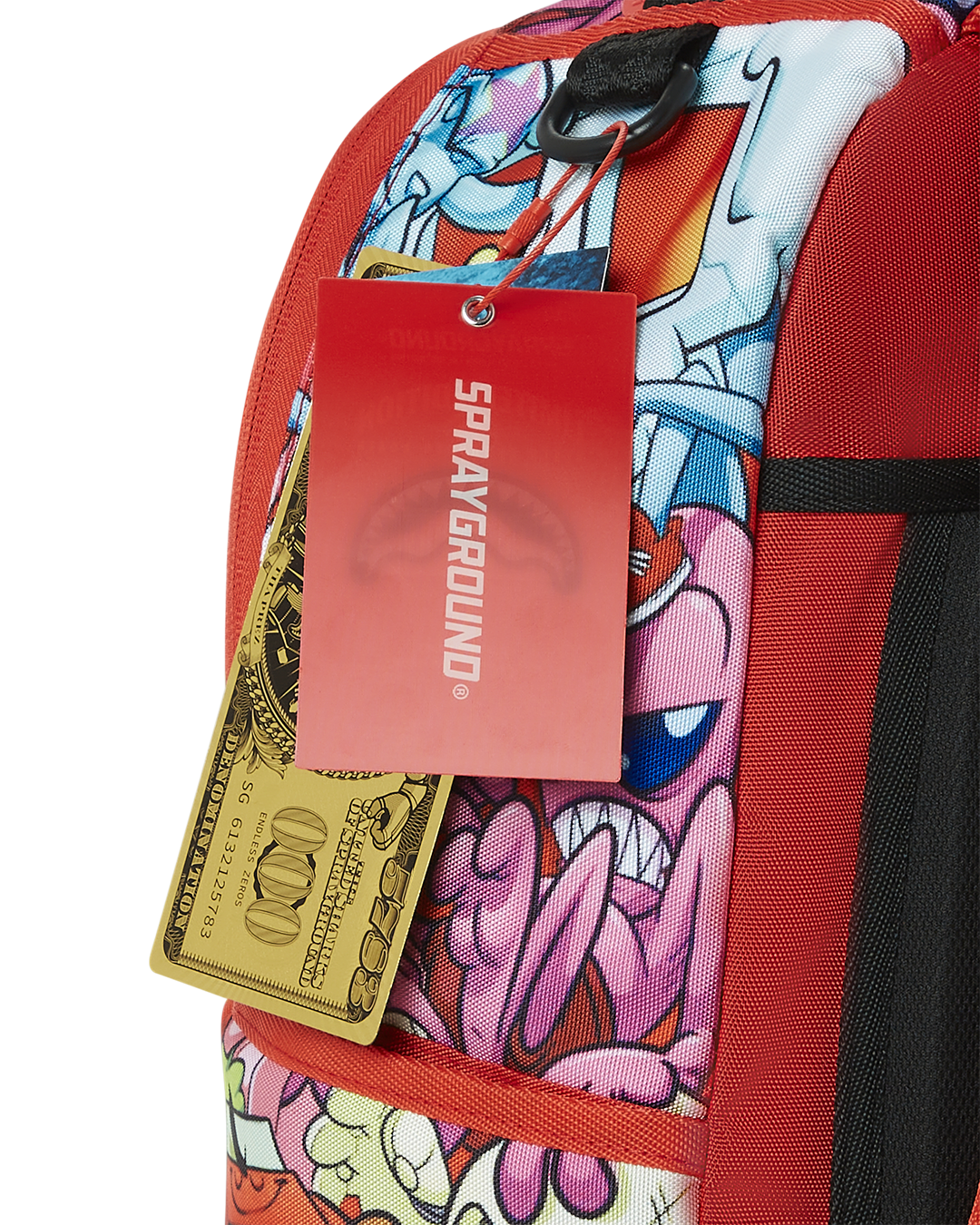 SMASHED SPRAYGROUNDERS BACKPACK