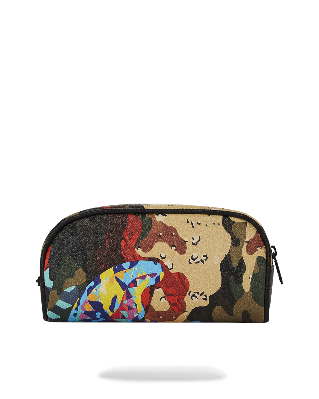 SLICED AND DICED CAMO POUCH