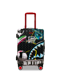 MIND TRIP SHARK DOSE SHARKNAUTICS HARDSHELL CARRY-ON LUGGAGE