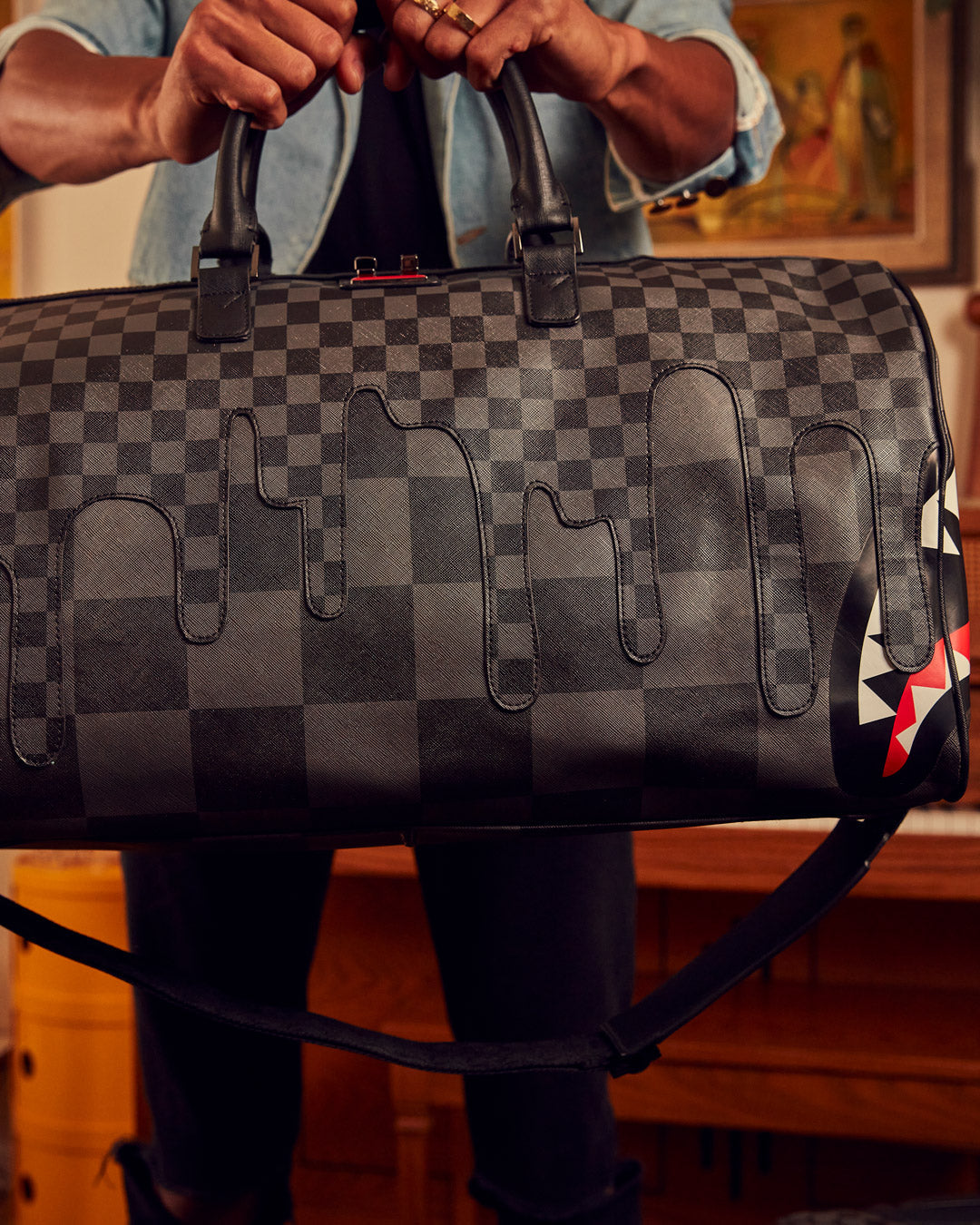 XTC GREY SHARKS IN PARIS DUFFLE