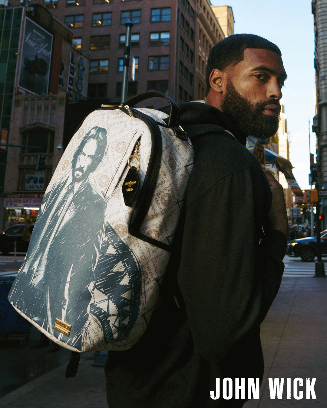 JOHN WICK BORN FOR THIS BACKPACK